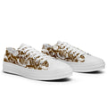 Resalta tu estilo con las zapatillas bajas de lona Skeleton para hombre y mujer