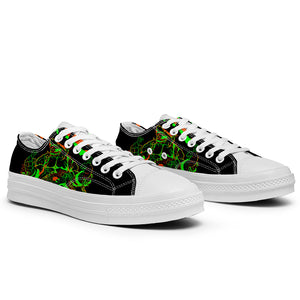 Realza tu estilo con las zapatillas bajas de lona Shark para hombre y mujer