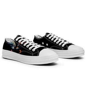 Realza tu estilo con las zapatillas bajas de lona Wolf para hombre y mujer
