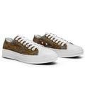 Resalta tu estilo con las zapatillas bajas de lona Skeleton para hombre y mujer