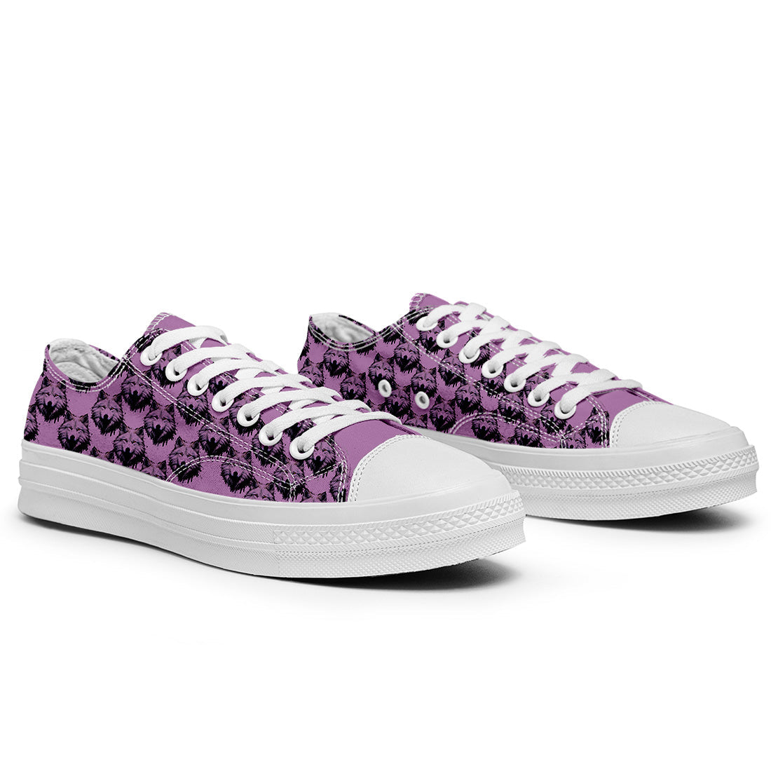 Realza tu estilo con las zapatillas bajas de lona Wolf para hombre y mujer