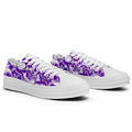 Resalta tu estilo con las zapatillas bajas de lona Skeleton para hombre y mujer