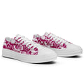 Resalta tu estilo con las zapatillas bajas de lona Skeleton para hombre y mujer