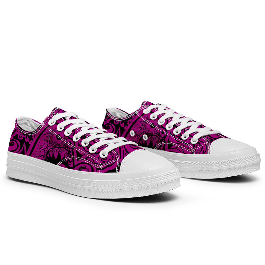 Realza tu estilo con zapatillas bajas de lona para hombre y mujer
