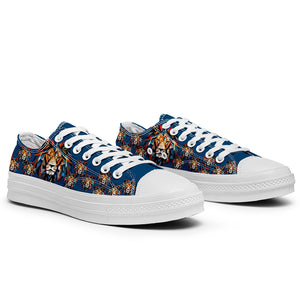 Resalta tu estilo con las zapatillas bajas de lona Lion para hombre y mujer