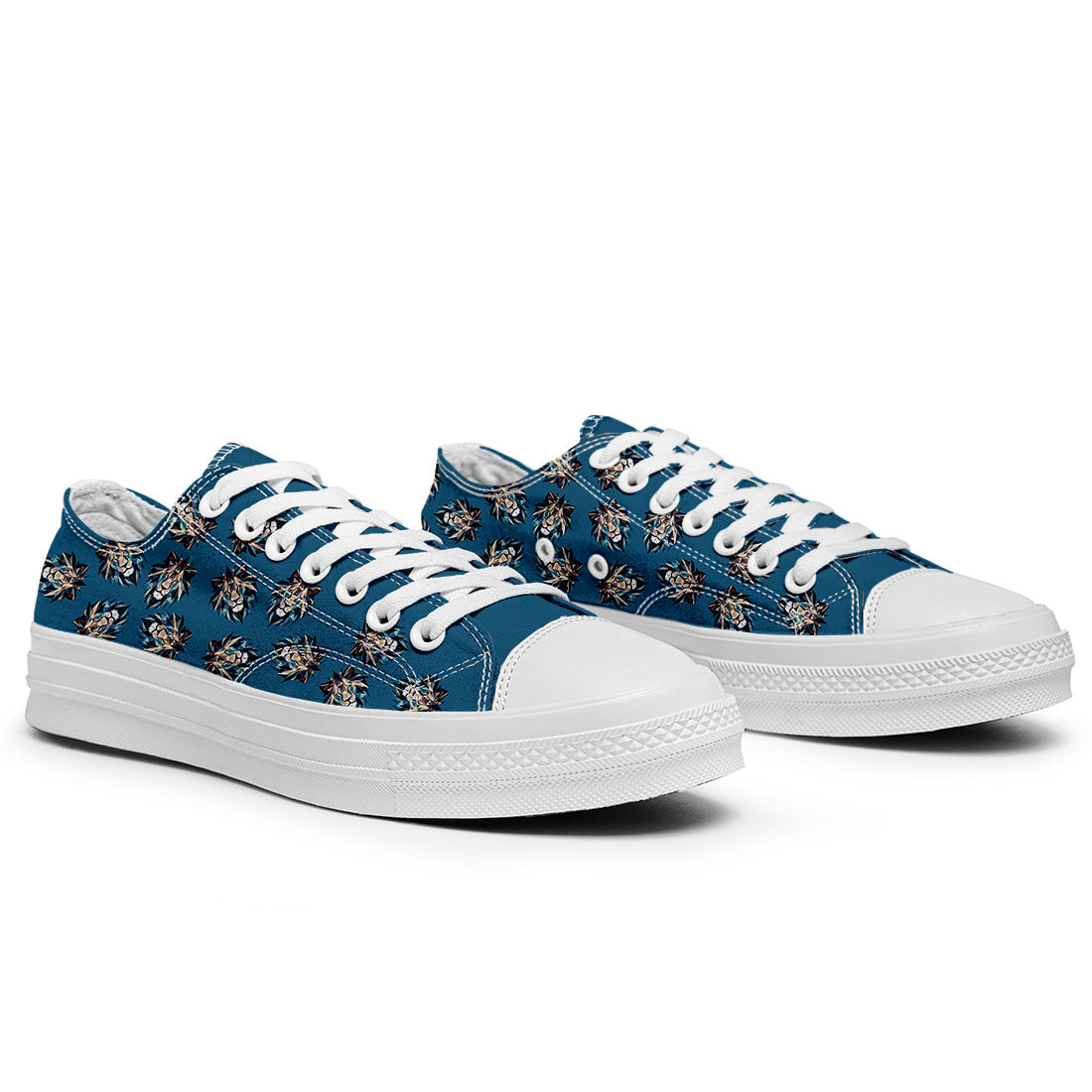 Resalta tu estilo con las zapatillas bajas de lona Lion para hombre y mujer