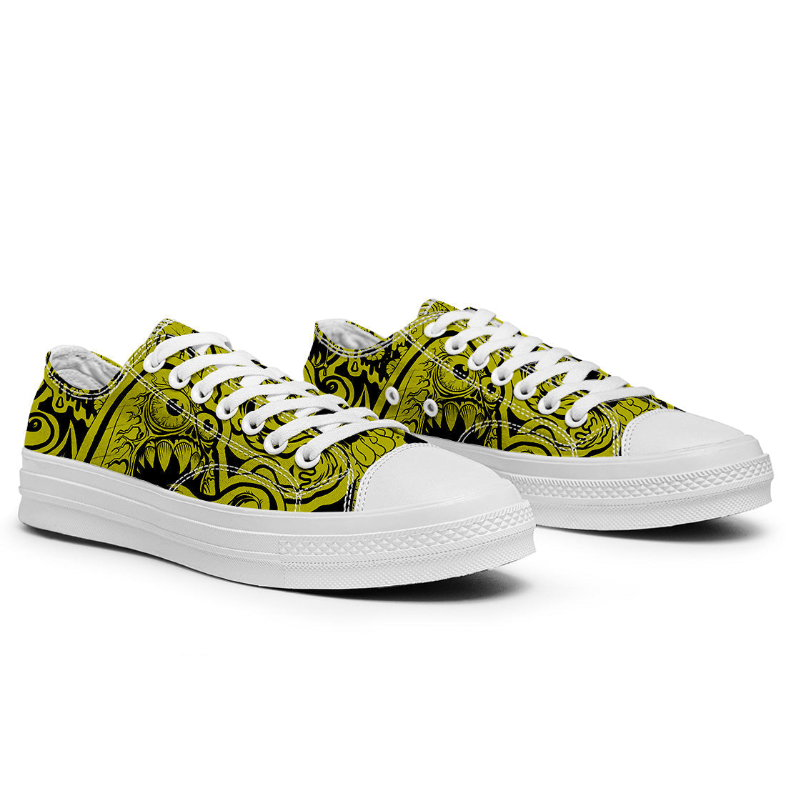 Realza tu estilo con zapatillas bajas de lona para hombre y mujer