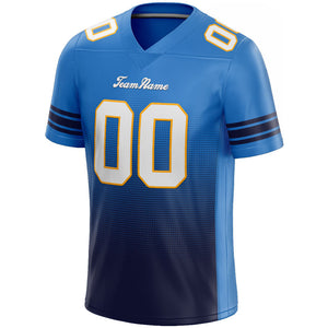 custom authentic gradient fashion football jersey light blue-navy
