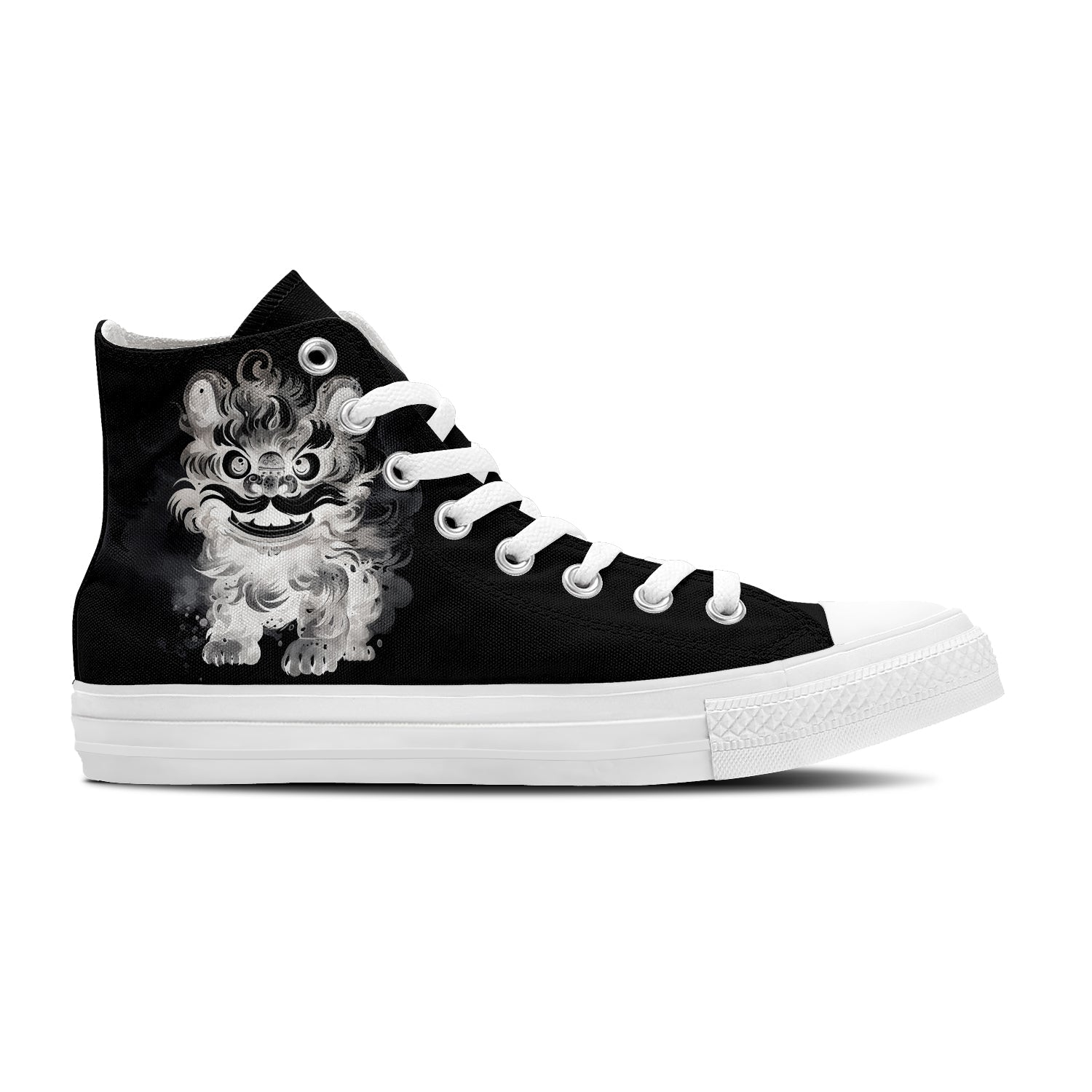 Resalta tu estilo con las zapatillas de lona de media caña para hombre y mujer Lion