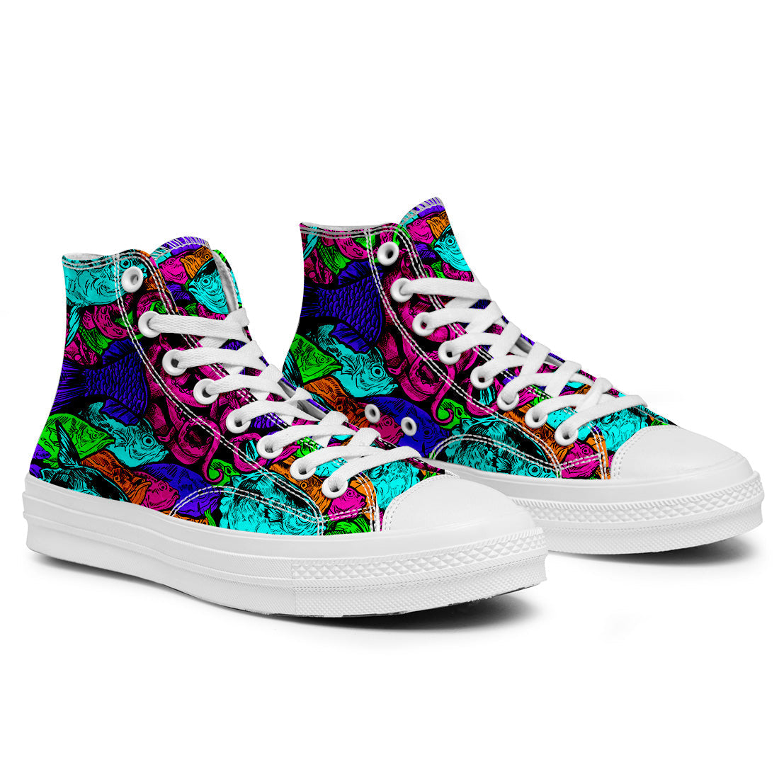 Realza tu estilo con zapatillas de lona de media caña para hombre y mujer