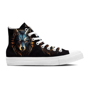 Realza tu estilo con las zapatillas de lona de media caña Fox para hombre y mujer
