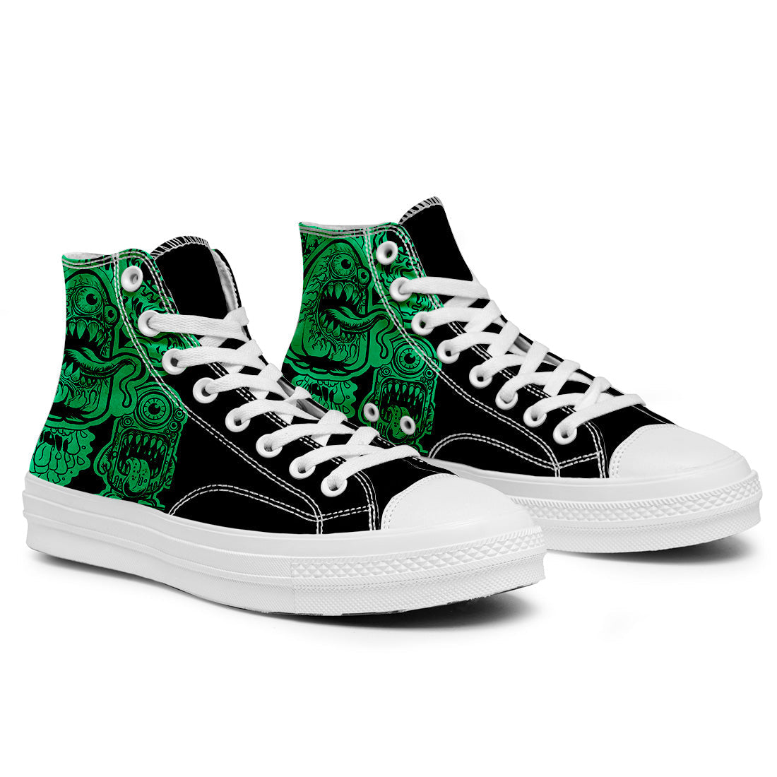 Realza tu estilo con zapatillas de lona de media caña para hombre y mujer