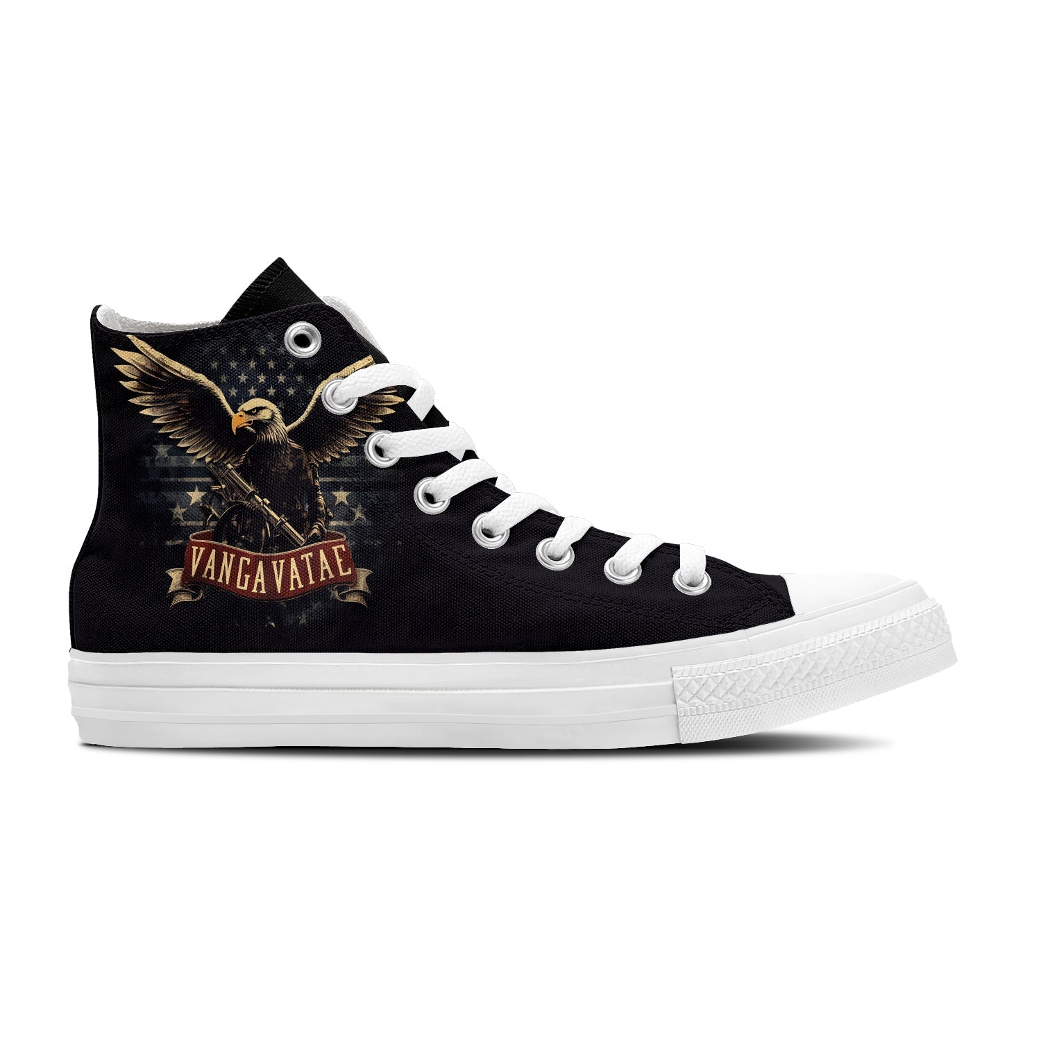 Realza tu estilo con las zapatillas de lona de media caña Eagle para hombre y mujer