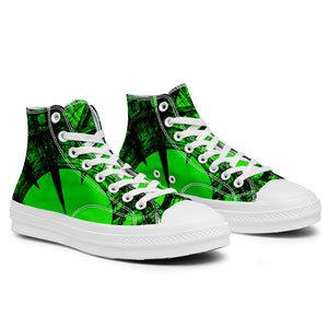 Realza tu estilo con zapatillas de lona de media caña para hombre y mujer