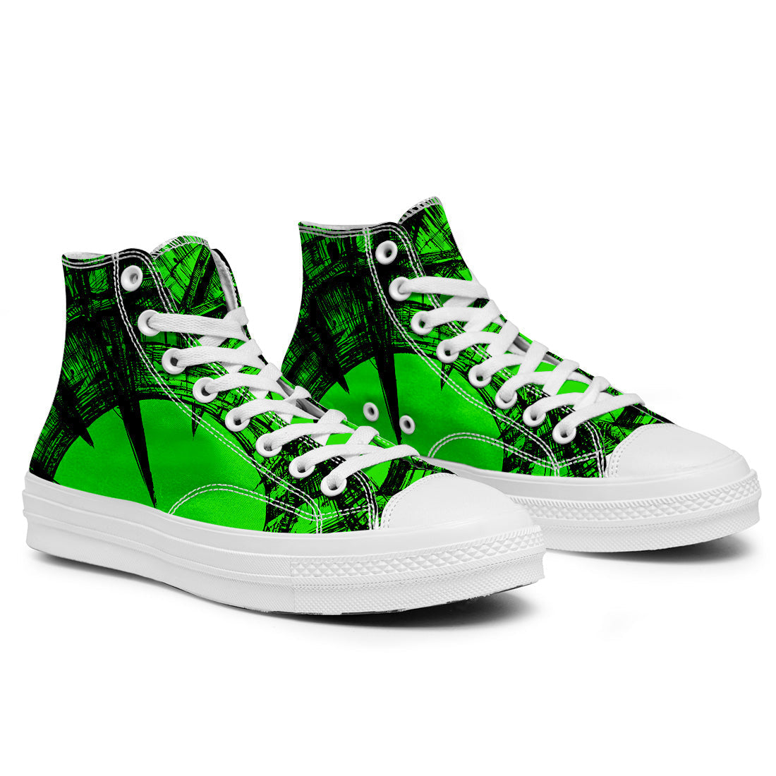Realza tu estilo con zapatillas de lona de media caña para hombre y mujer
