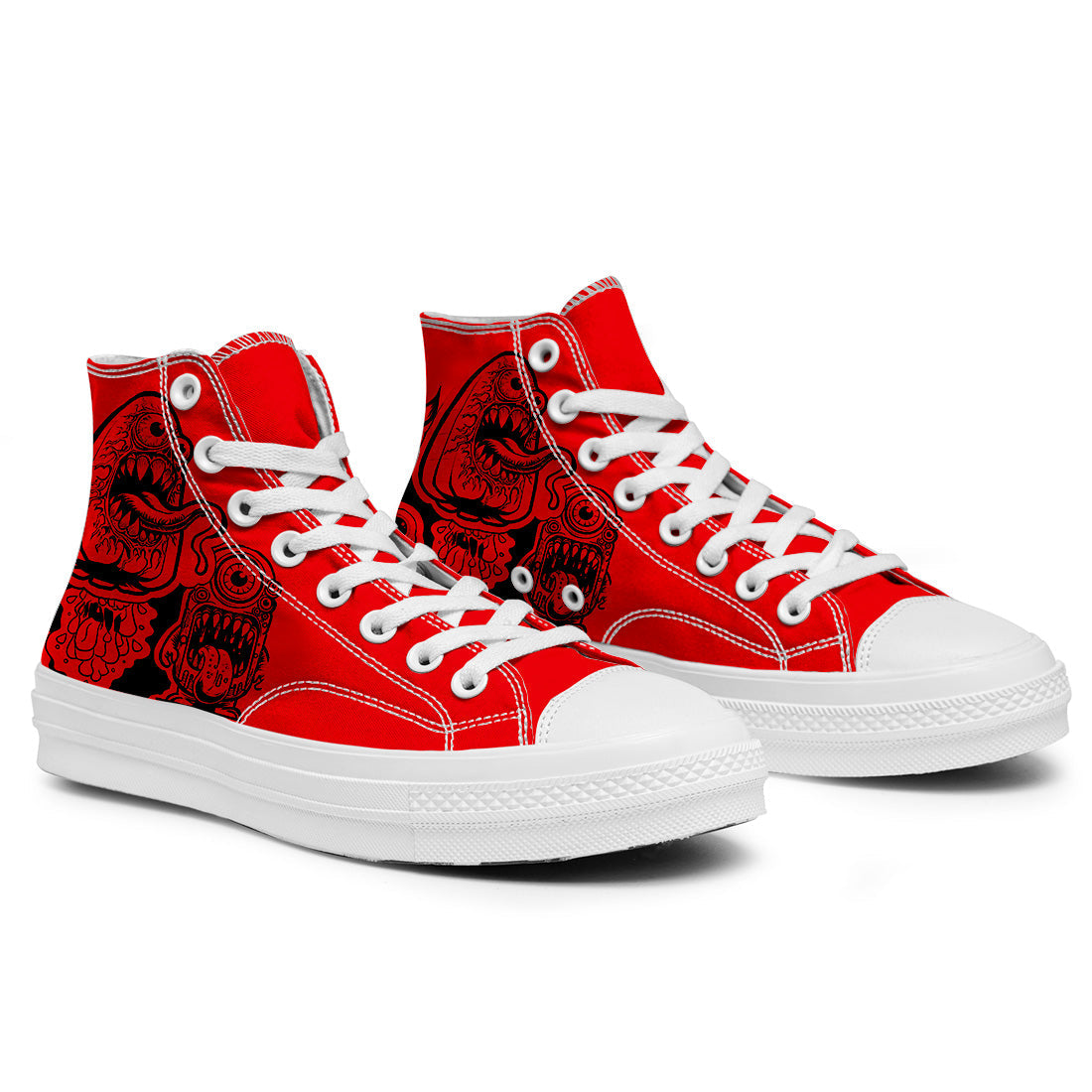 Realza tu estilo con zapatillas de lona de media caña para hombre y mujer