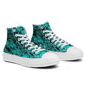 Realza tu estilo con zapatillas de lona de media caña para hombre y mujer