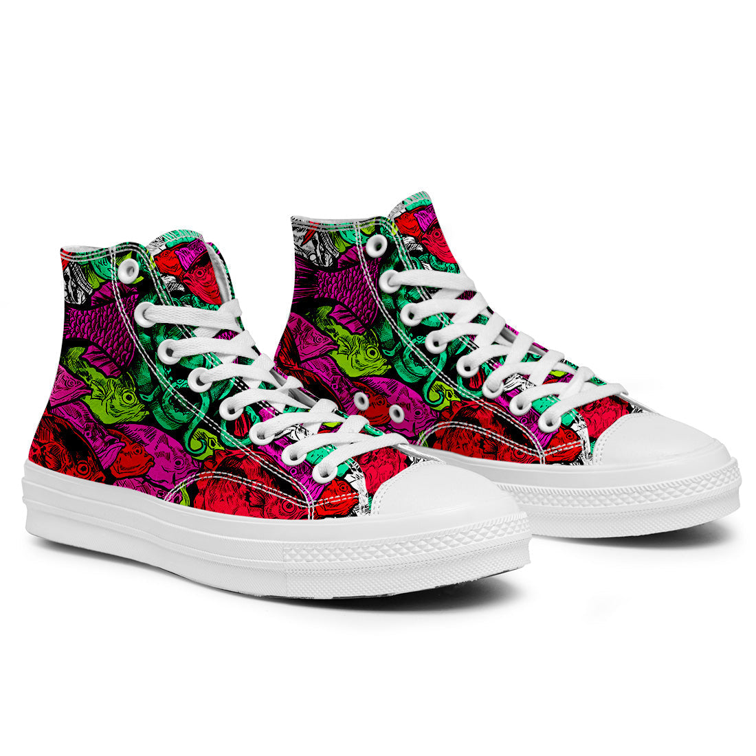 Realza tu estilo con zapatillas de lona de media caña para hombre y mujer