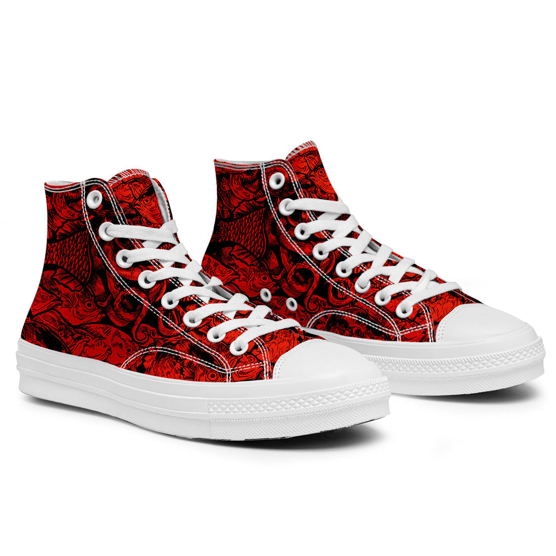 Realza tu estilo con zapatillas de lona de media caña para hombre y mujer
