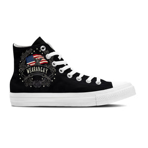 Realza tu estilo con las zapatillas de lona de media caña Eagle para hombre y mujer