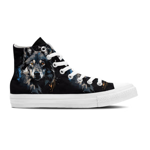 Realza tu estilo con las zapatillas de lona de media caña Fox para hombre y mujer