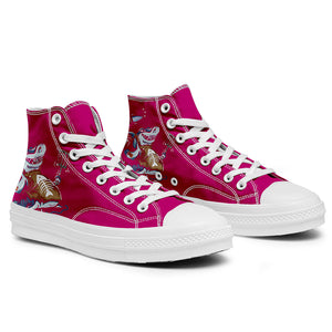 Resalta tu estilo con las zapatillas de lona de media caña Shake para hombre y mujer