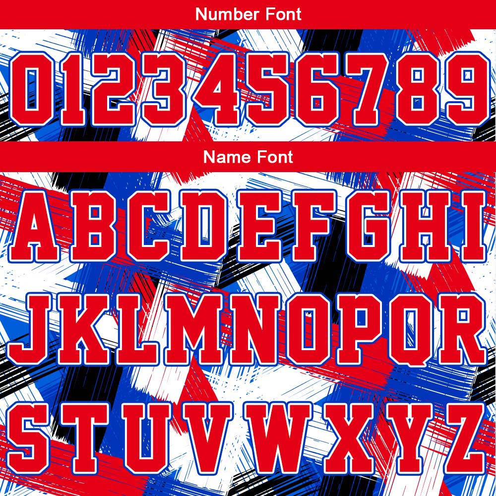 Uniforme de baloncesto personalizado en rojo real con su logotipo-nombre y número impresos
