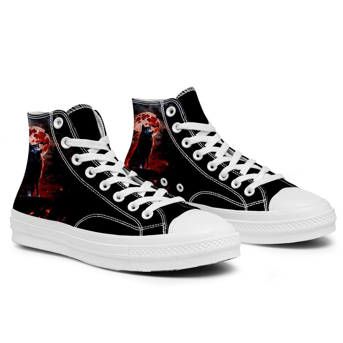 Realza tu estilo con zapatillas de lona de media caña para hombre y mujer