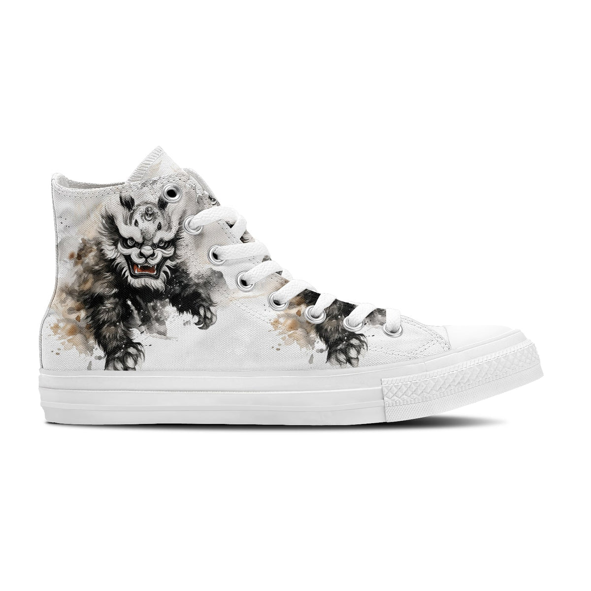 Resalta tu estilo con las zapatillas de lona de media caña para hombre y mujer Lion