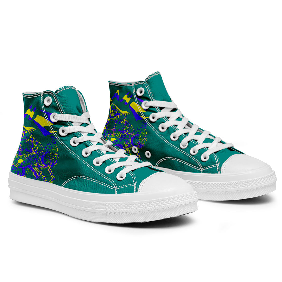 Resalta tu estilo con las zapatillas de lona de media caña Shake para hombre y mujer