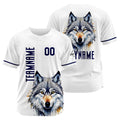 Uniformes de béisbol personalizados Wolf - Blanco de alta calidad para adultos y niños & optimizados para el rendimiento