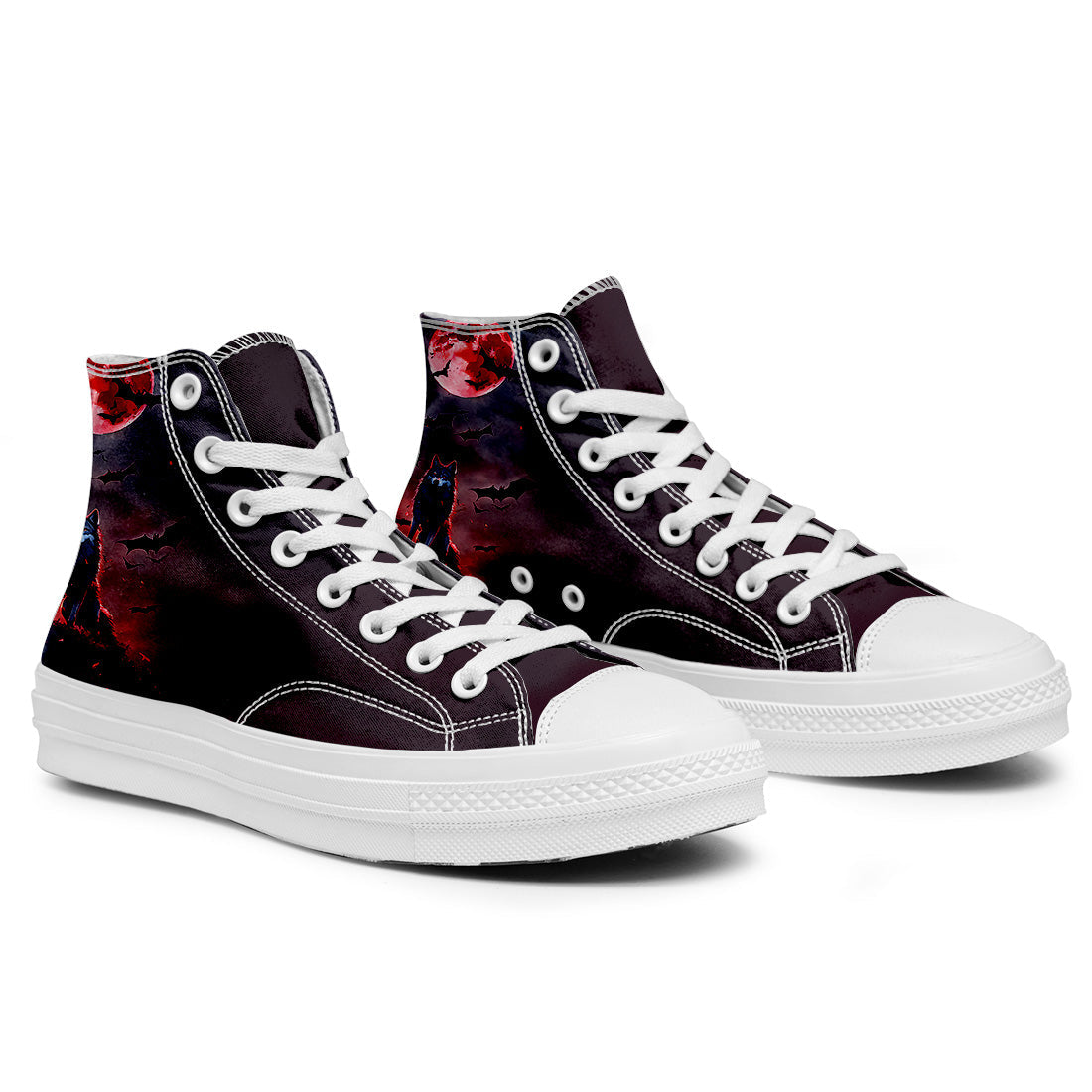 Realza tu estilo con zapatillas de lona de media caña para hombre y mujer