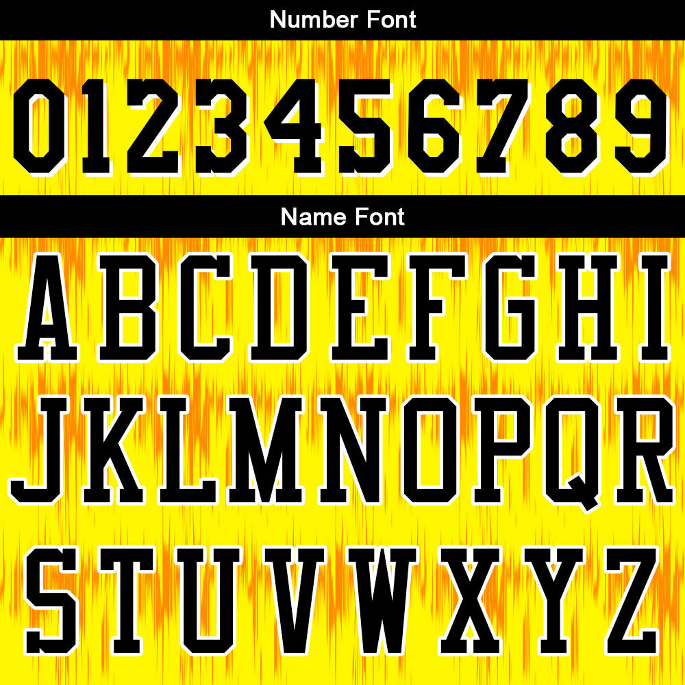 Uniforme de baloncesto personalizado Acoustic Wave amarillo con tu logotipo-nombre y número impresos