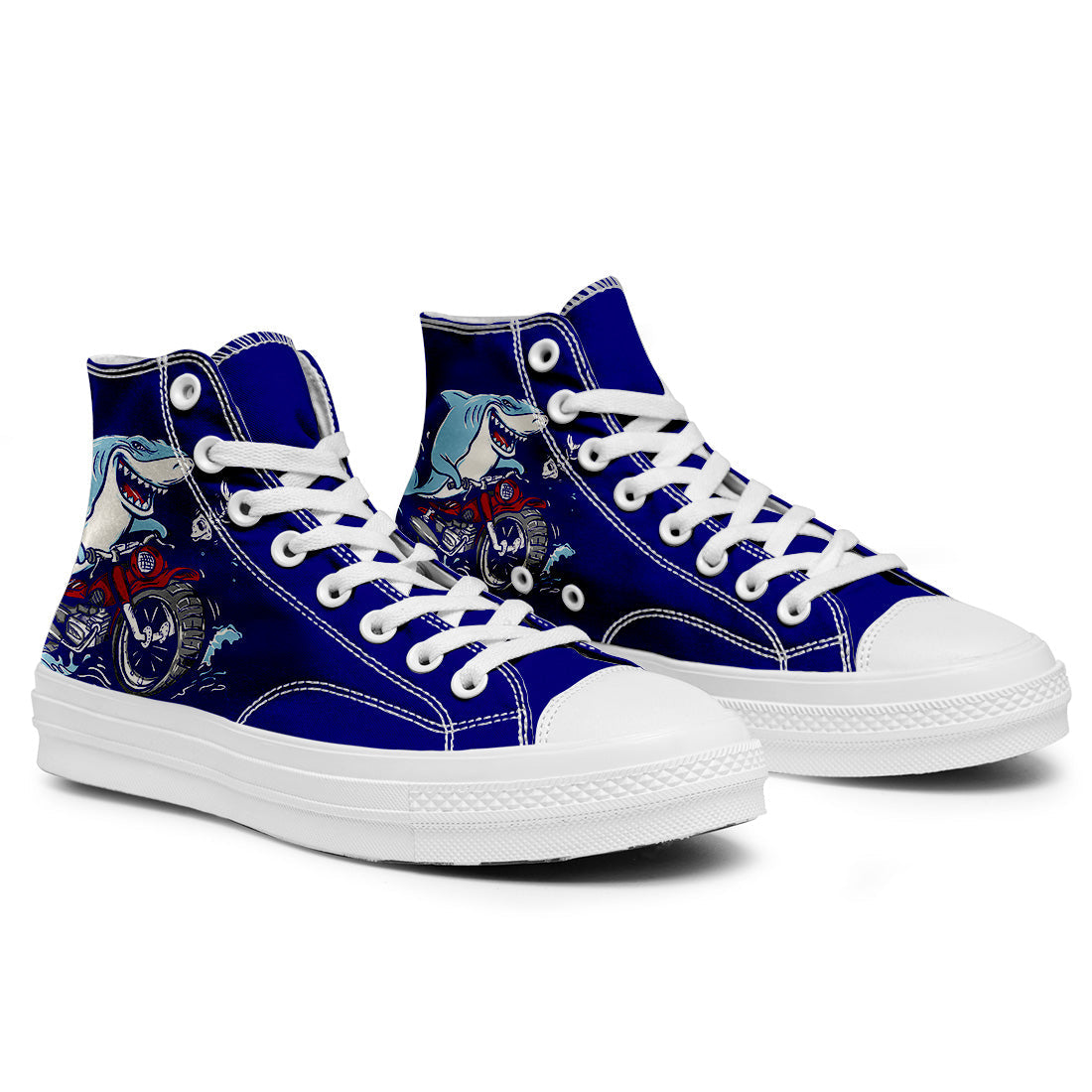 Resalta tu estilo con las zapatillas de lona de media caña Shake para hombre y mujer