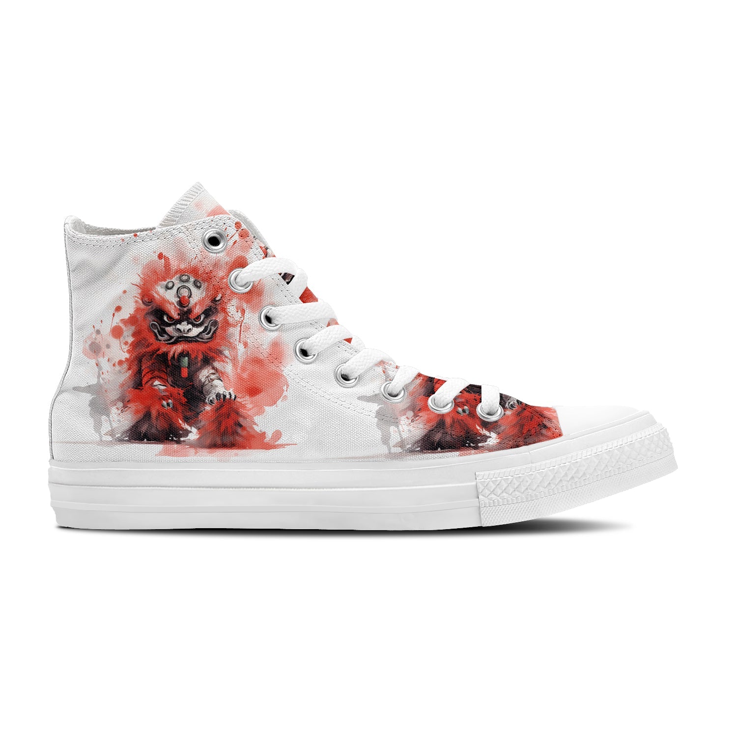 Resalta tu estilo con las zapatillas de lona de media caña para hombre y mujer Lion