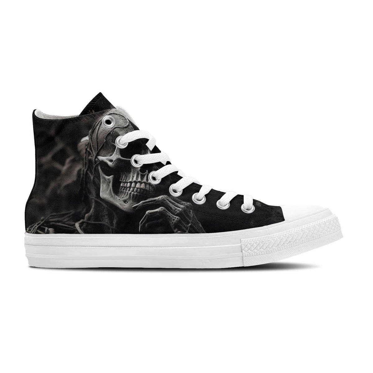 Zapatillas de lona de media caña-diseño único que resalta el carisma personal