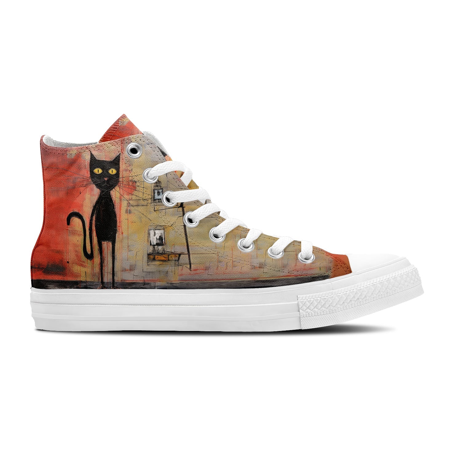 Resalta tu estilo con las zapatillas de lona de media caña para hombre y mujer Cat