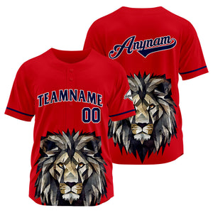 Uniformes de béisbol personalizados de alta calidad para adultos y niños & optimizados para el rendimiento & color rojo