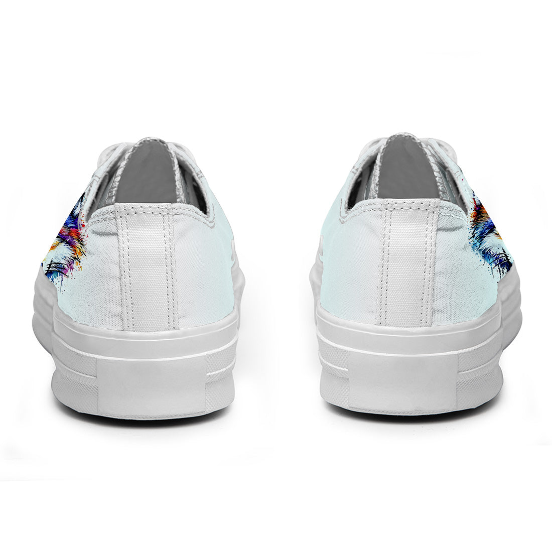 Realza tu estilo con las zapatillas bajas de lona Wolf para hombre y mujer