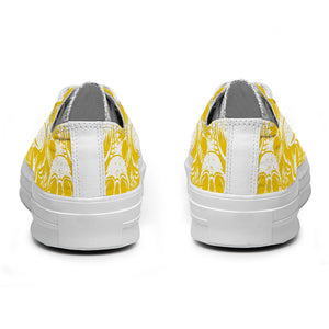 Resalta tu estilo con las zapatillas bajas de lona Skeleton para hombre y mujer