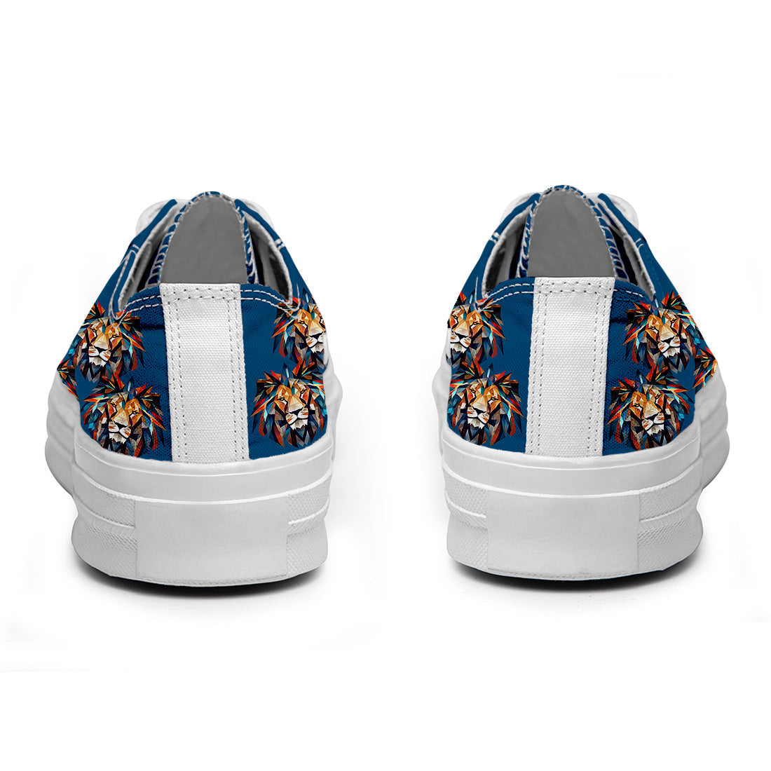 Resalta tu estilo con las zapatillas bajas de lona Lion para hombre y mujer