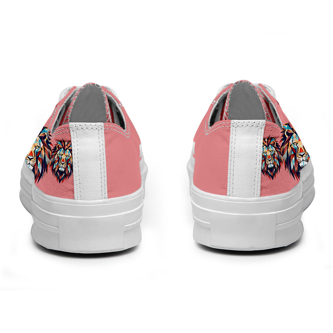 Resalta tu estilo con las zapatillas bajas de lona Lion para hombre y mujer