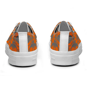 Resalta tu estilo con las zapatillas bajas de lona Skeleton para hombre y mujer