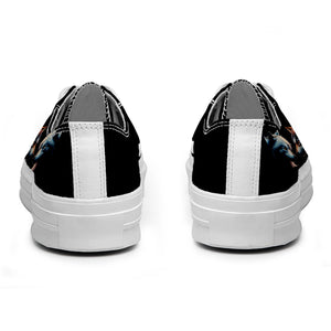 Realza tu estilo con las zapatillas bajas de lona Wolf para hombre y mujer