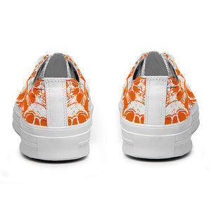Resalta tu estilo con las zapatillas bajas de lona Skeleton para hombre y mujer