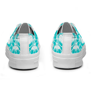 Resalta tu estilo con las zapatillas bajas de lona Skeleton para hombre y mujer