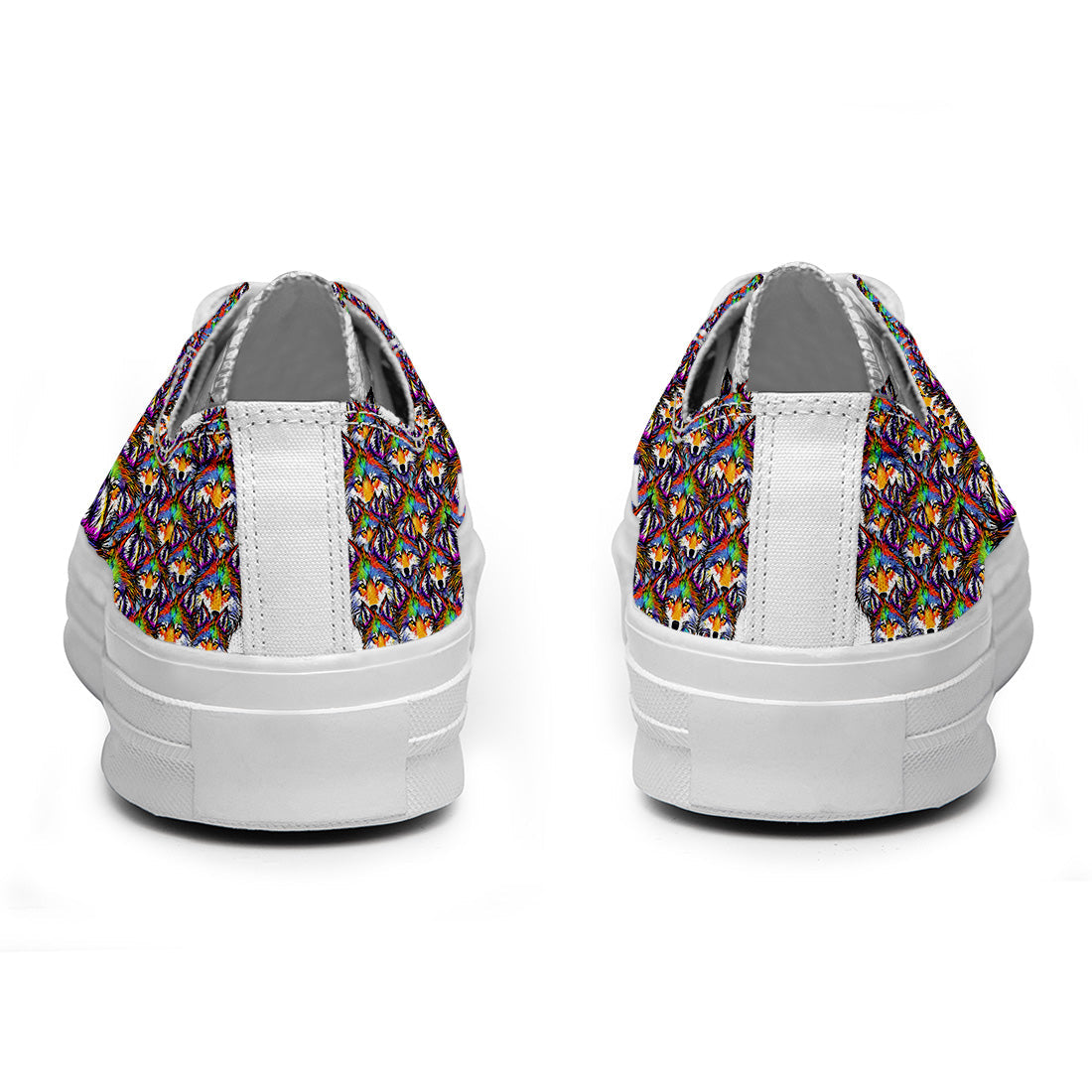 Realza tu estilo con las zapatillas bajas de lona Wolf para hombre y mujer