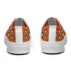 Resalta tu estilo con las zapatillas bajas de lona Lion para hombre y mujer