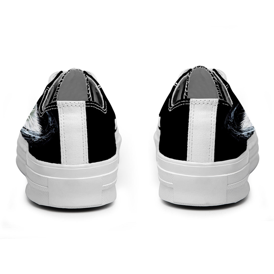 Realza tu estilo con las zapatillas bajas de lona Wolf para hombre y mujer