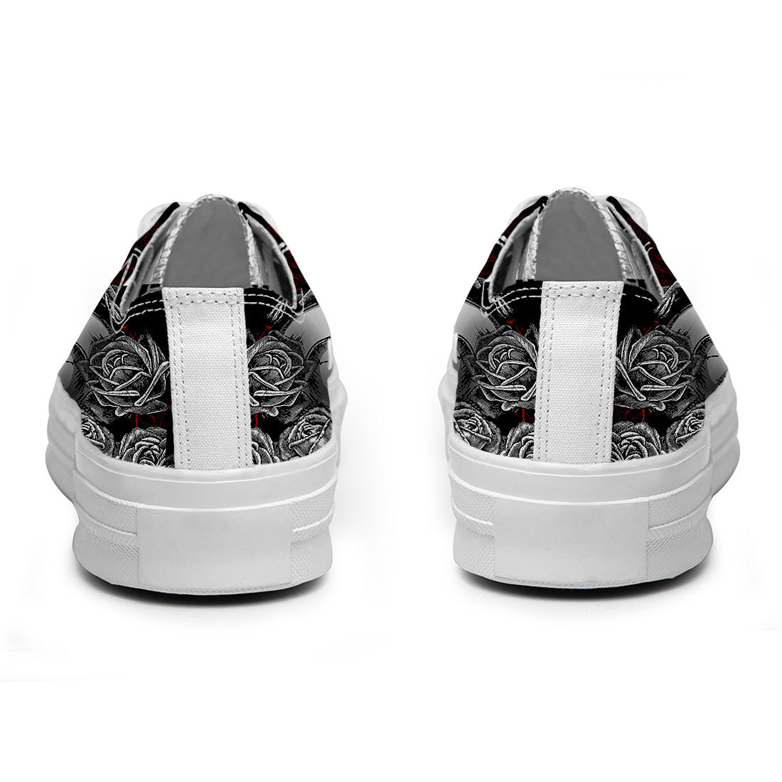 Resalta tu estilo con las zapatillas bajas de lona Skeleton para hombre y mujer